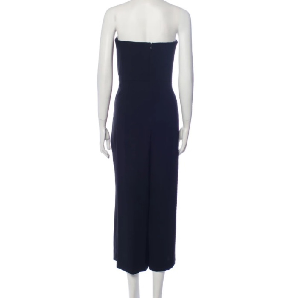 CARLISLE • PER SE • Stunning Black Strapless Wide Leg Jumpsuit - Picture 6 of 14